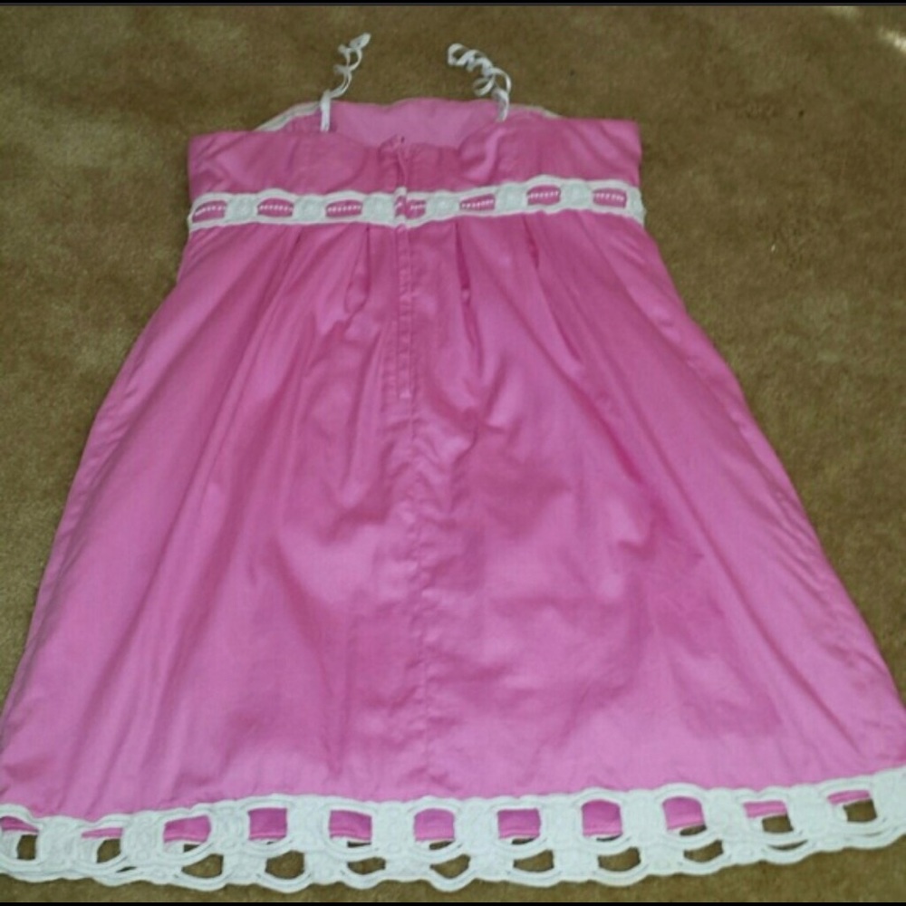 Lilly P pink strapless dress - Picture 3 of 4